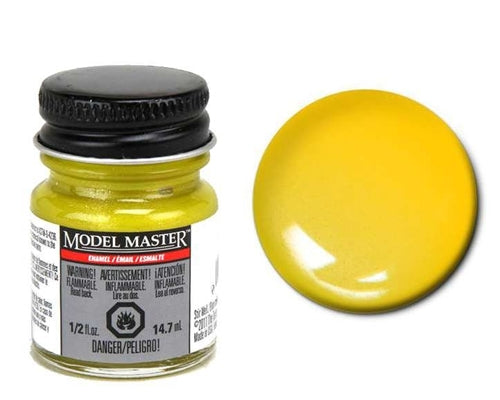 Testors Model Master Car Enamel Paint 1/2 ounce Gloss Pearl Yellow - 2778 ^  - Avery Street Stores