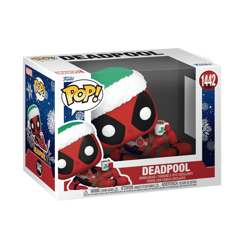 POP! Marvel Holiday Deadpool with Hot Cocoa