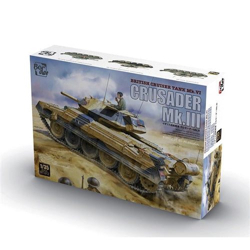 Border B-012 British Crusader Mk.III Tank 1/35 Scale Plastic Model Kit NIB