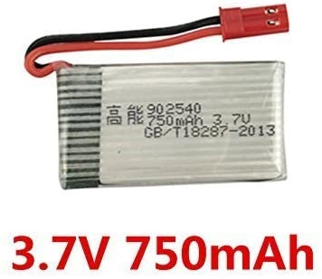 Fytoo 3.7V 750mah Lithium Polymer (Lipo) Battery JST (for Stinger Drone) NIB