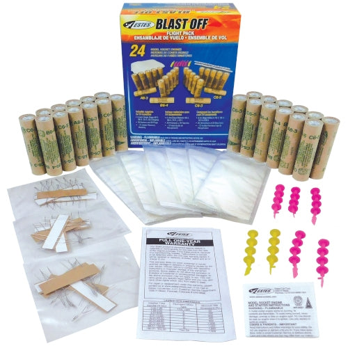 Estes Rockets 1672 Blast-Off Flight Pack NIB