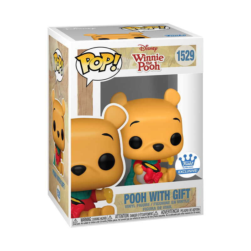 POP! Disney Winnie the Pooh - Pooh with Gift Funko Exclusive
