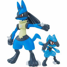 Pokemon Riolu & Lucario Model Kit From Bandai