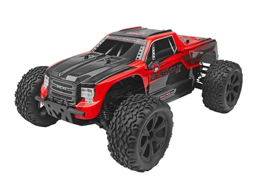 Redcat Racing Blackout XTE 1/10 Electric Brushed 4x4 RC Monster Truck - Red