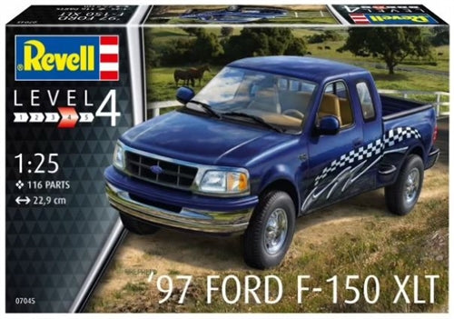 Revell Germany 07045 '97 Ford F-150 XLT 1/25 Scale Plastic Model Kit NIB