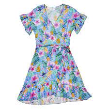 Loungefly - Lilo & Stitch Tropical Wrap Ilana Dress'