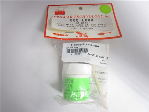 Aero-Car AC-0164 Goo Loob Ball Diff Lube 0.5 oz NIB