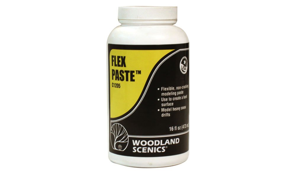 Woodland Scenics Flex Paste Scenery Filler/Coating Material 16oz (473mL)