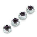 Du-Bro 170 Nylon Insert Lock Nuts 4-40 (QTY/PKG: 4 )#170