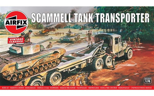 Airfix Scammell Tank Transporter 1/76 Scale Plastic Model Kit