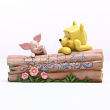 Disney Winnie the Pooh - Pooh & Piglet "Truncated Conversation" Jim Shore