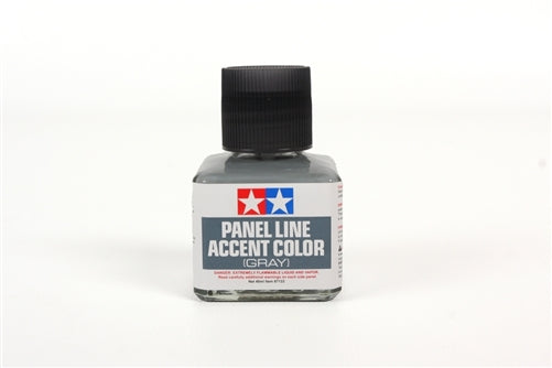 Tamiya 87133 Panel Line Accent Color Gray 40mL NIB