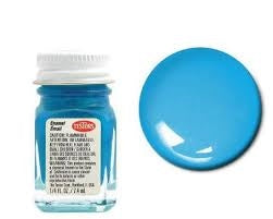 Testors 1107 Turquoise Enamel Paint 1/4oz (7.4mL) NIB