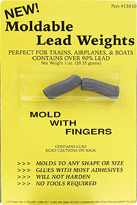 A-Line 13010 Moldable Lead Weights 1oz (28.3g) NIB