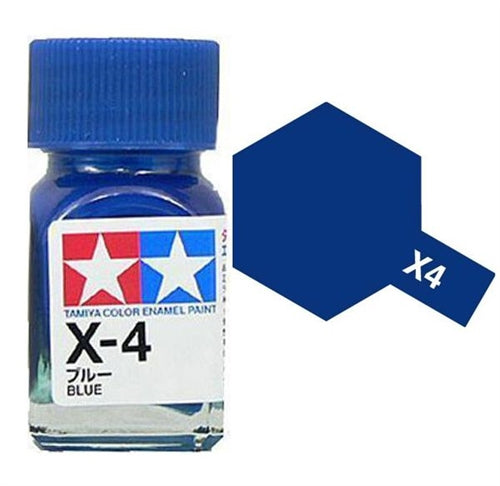 Tamiya Enamel EX-4 Blue Mini Bottle 10mL (1/3oz)