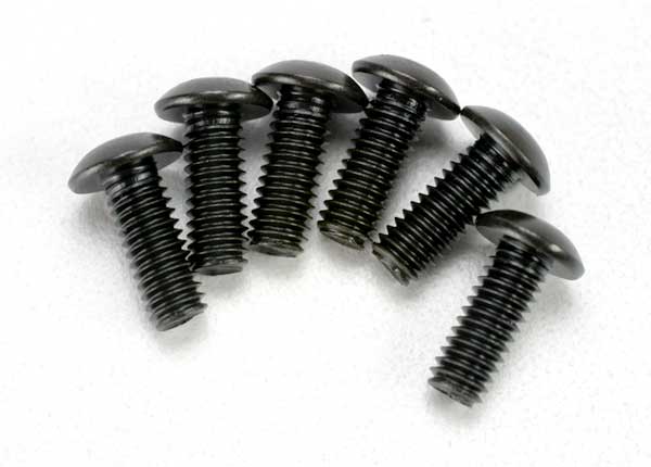 Traxxas 3937 4x12mm Button Head Hex Screw (6) NIB