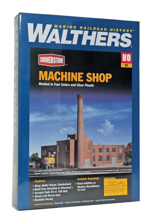 Walthers Cornerstone HO Machine Shop Kit