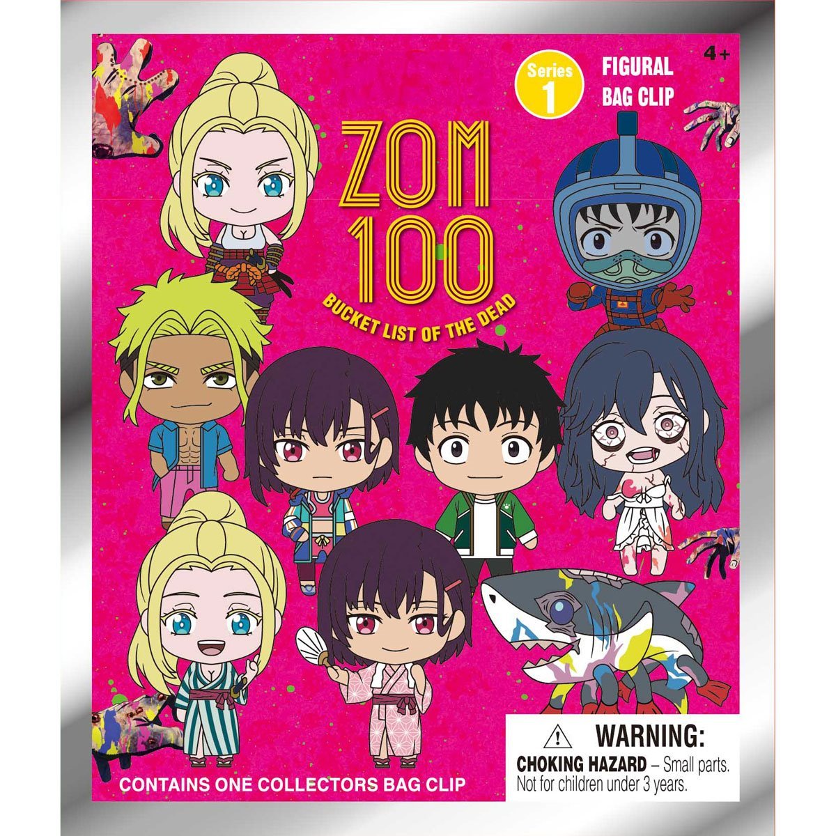 Zom 100 Series 1 Mystery 3D Foam Bag Clip