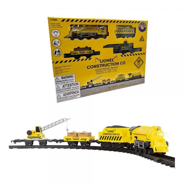 Lionel Construction Co Mini Battery Train Set