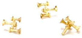 Athearn ATH01103 HO Nathan M-3 Brass Horn Pkg of 3 NIB