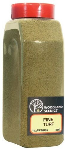 Woodland Scenics Fine Turf Yellow Grass Shaker 57.7 in3 (945 cm3)