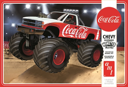 AMT 1988 Chevy Silverado Monster Truck (Coca-Cola) 1:25 Plastic Model Kit