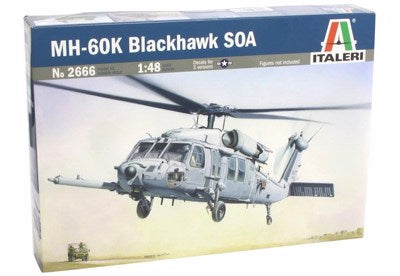 Italeri MH-60K Blackhawk SOA 1:48 Plastic Model Kit