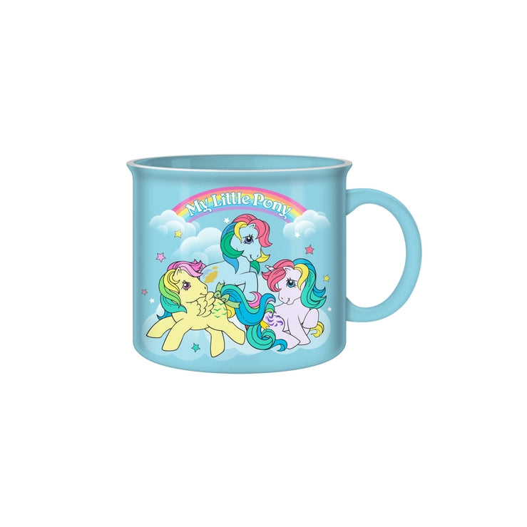 My Little Pony 20oz Retro Trio Clouds Ceramic Camper Mug