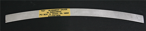 Ribbonrail 1020 HO Curved Track Alignment Gauge 20" Radius 10" Length NIB