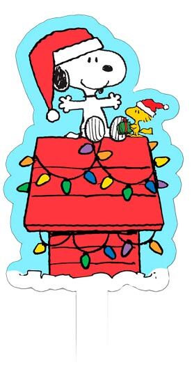 Peanuts Christmas Yard Sign