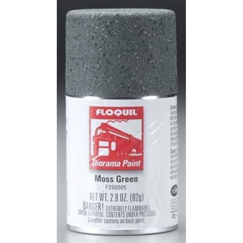 Floquil F390005CA Moss Green Diorama Spray Paint 3oz (85g) NIB