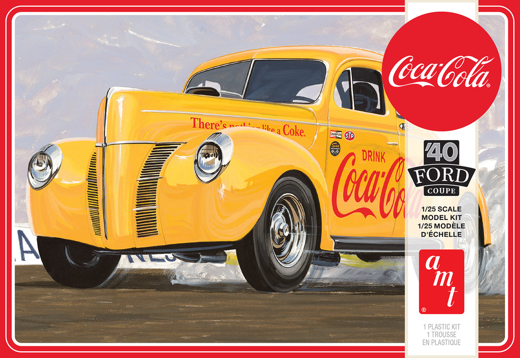 AMT 1940 Coca-Cola Ford Coupe 1:25 Plastic Model Kit