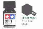 Tamiya Enamel EXF-1 Flat Black Mini Bottle 10mL (1/3oz)