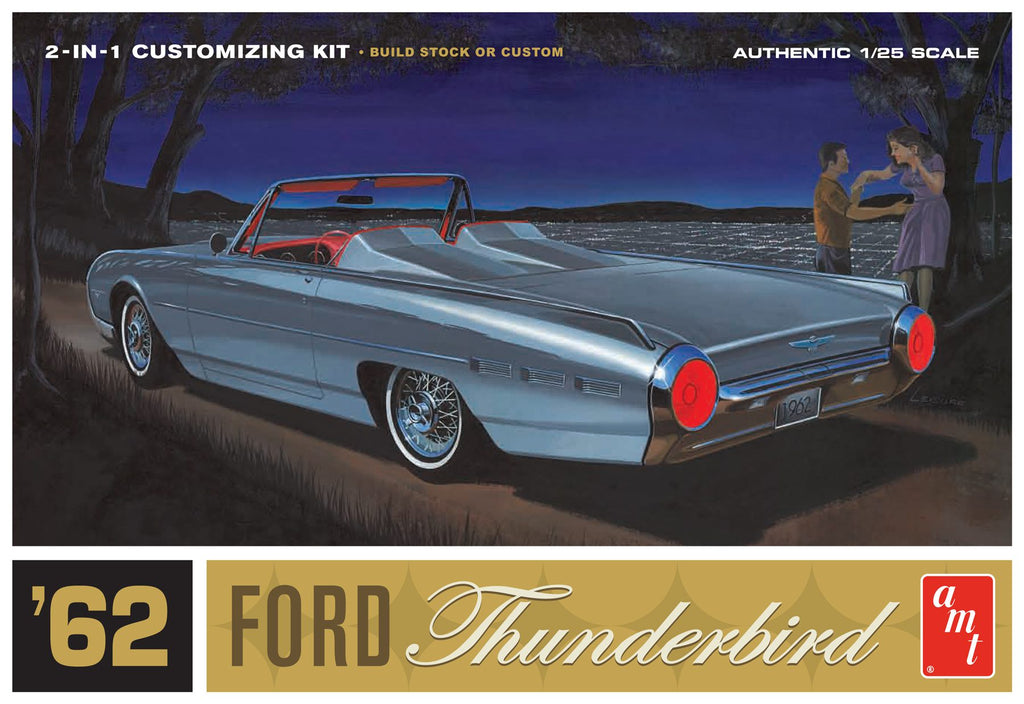AMT 1962 Ford Thunderbird 1:25 Plastic Model Kit