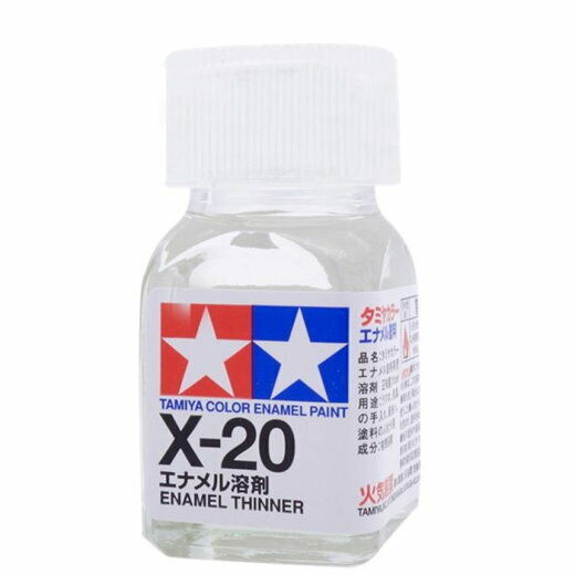 Tamiya EX-20 Enamel Thinner Mini Bottle 10mL (1/3oz)