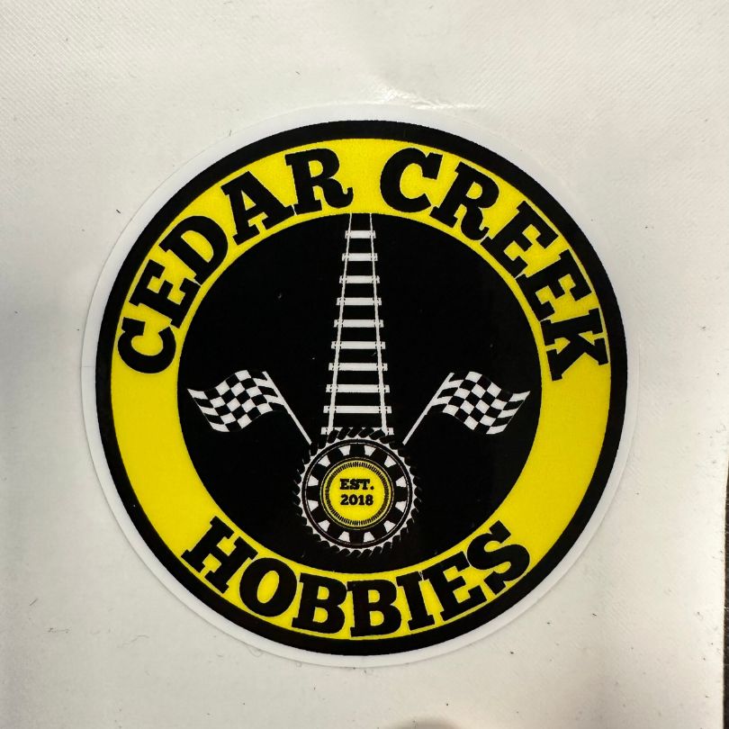 Cedar Creek Hobbies 2" Decal