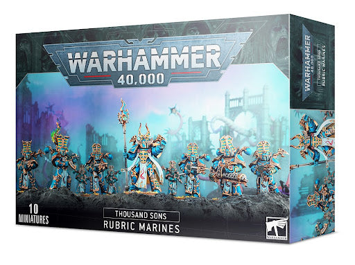 Warhammer 40,000: Thousand Sons Rubric Marines