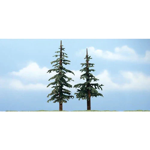 Woodland Scenics Ready Made Premium Trees Lodgepole Pines 5 to 6" (12.7 to 15.2cm) Pkg of 2