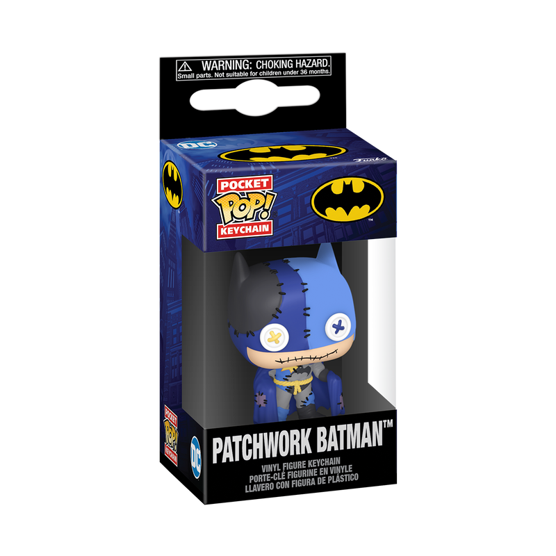 POP! Keychains - DC Comics Patchwork Batman