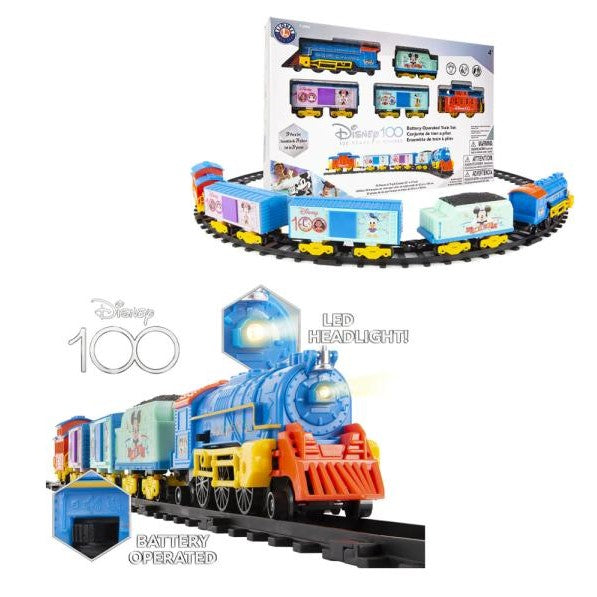 Lionel Disney 100 Celebration Mini Battery Train Set