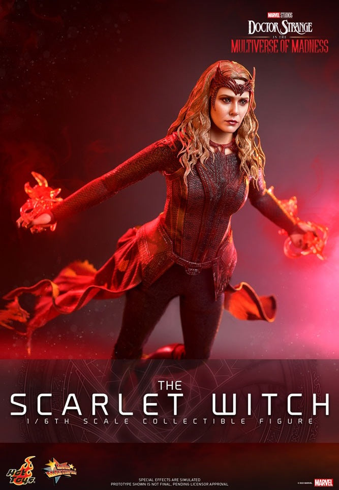 Hot Toys Dr Strange Multiverse of Madness Scarlet Witch 1:6 Scale Figure