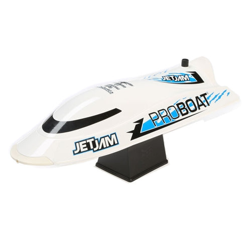 Pro Boat Jet Jam V2 12" Self-Righting Pool Racer Brushed RTR, White