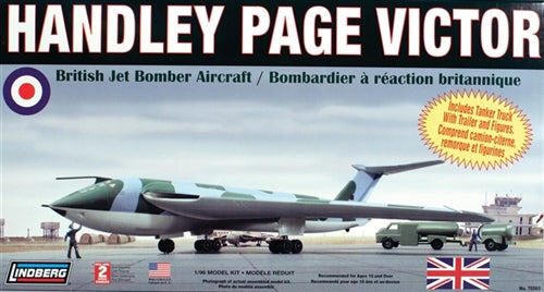 Lindberg 70565 Handley Page Victor 1/96 Plastic Model Kit NIB