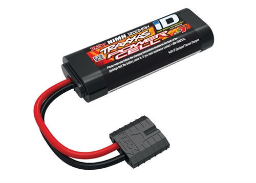 Traxxas 2925X 1200mAh 7.2V NiMH 1/16 Battery iD Plug 95x18x35mm NIB