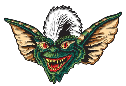 Gremlins Stripe Head Enamel Pin