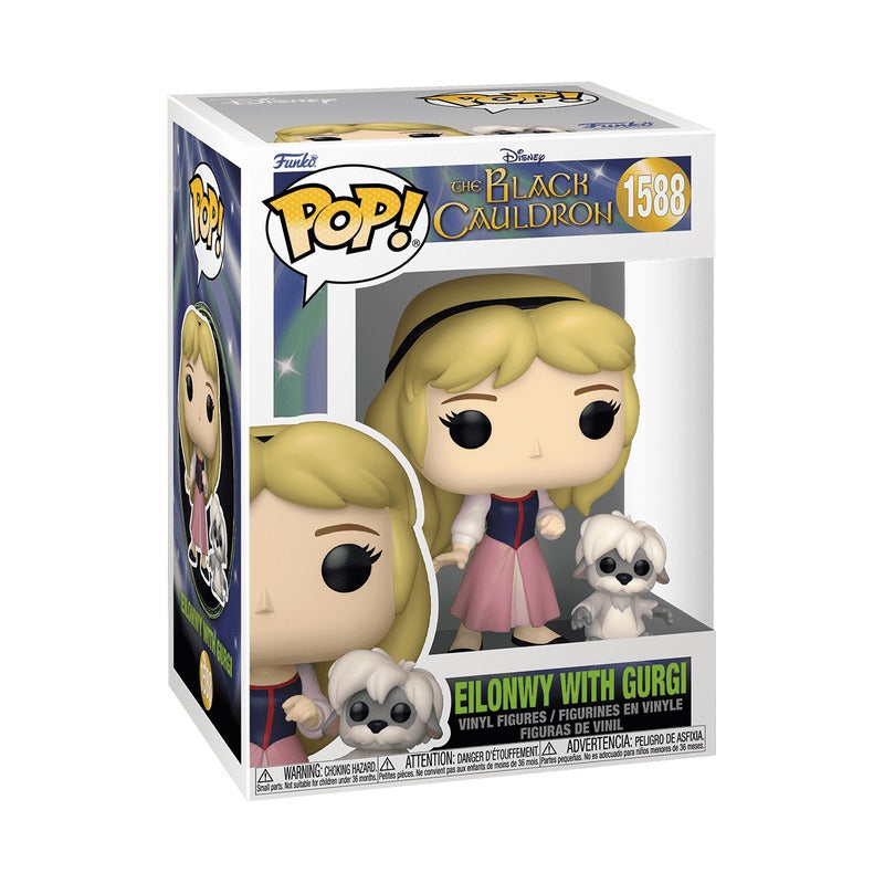 POP! & Buddy Disney Black Cauldron - Eilonwy with Gurgi