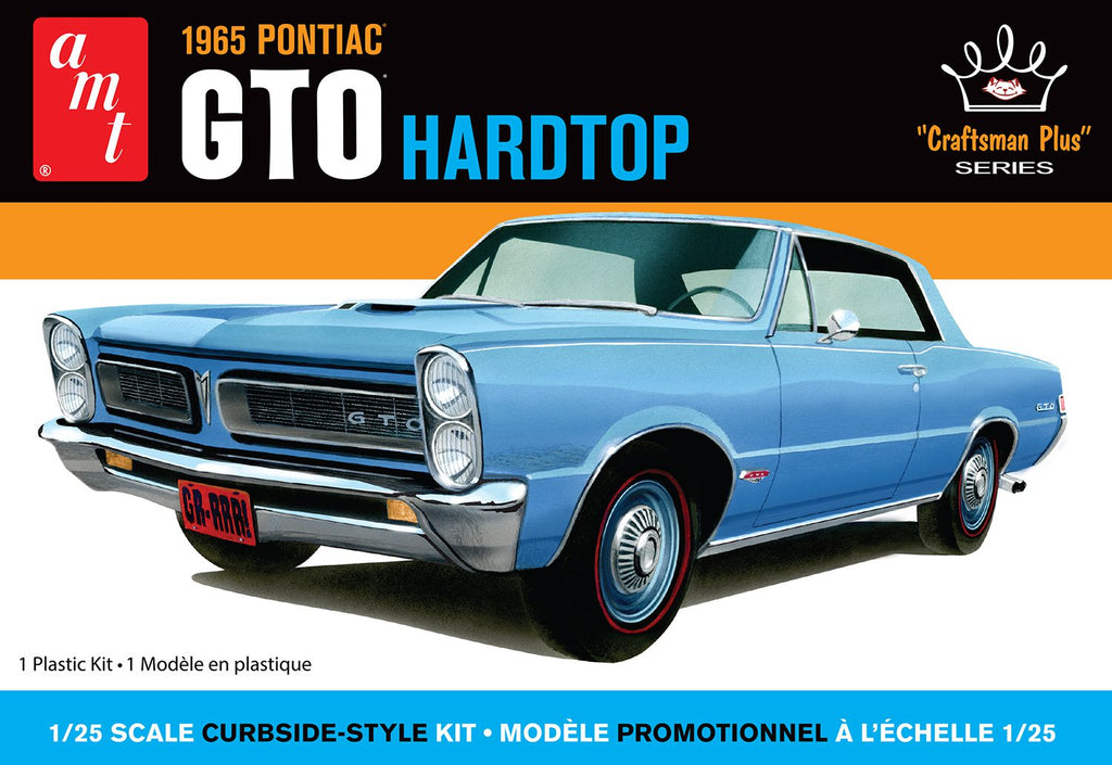 AMT 1965 Pontiac GTO Hardtop Craftsman Plus 1:25 Plastic Model Kit
