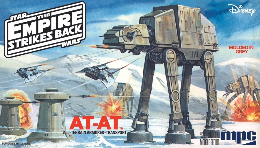 MPC Star Wars: Empire Strikes Back AT-AT 1:100 Plastic Model Kit
