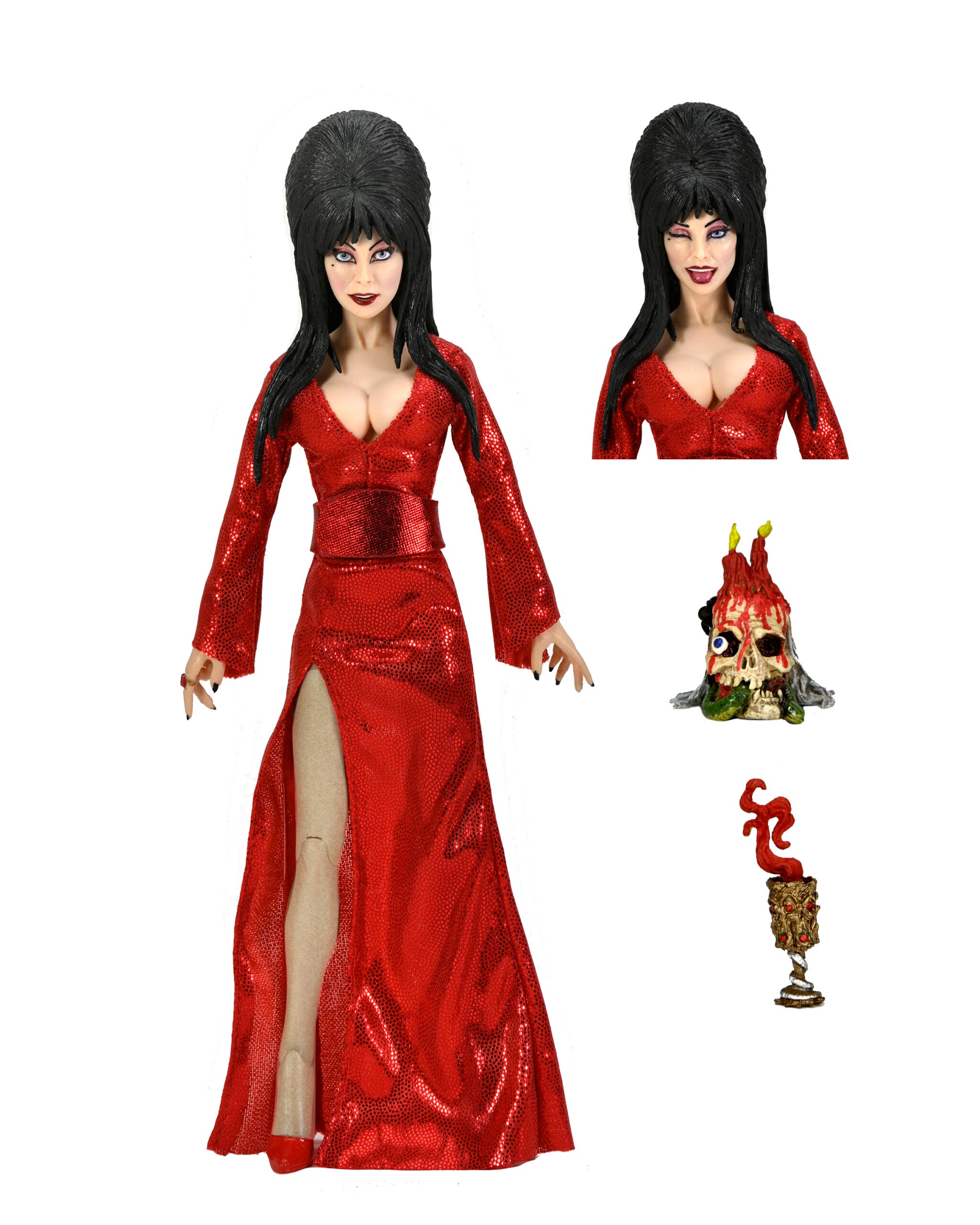 Elvira Red, Fright & Boo 8" Clothed Action Figure
