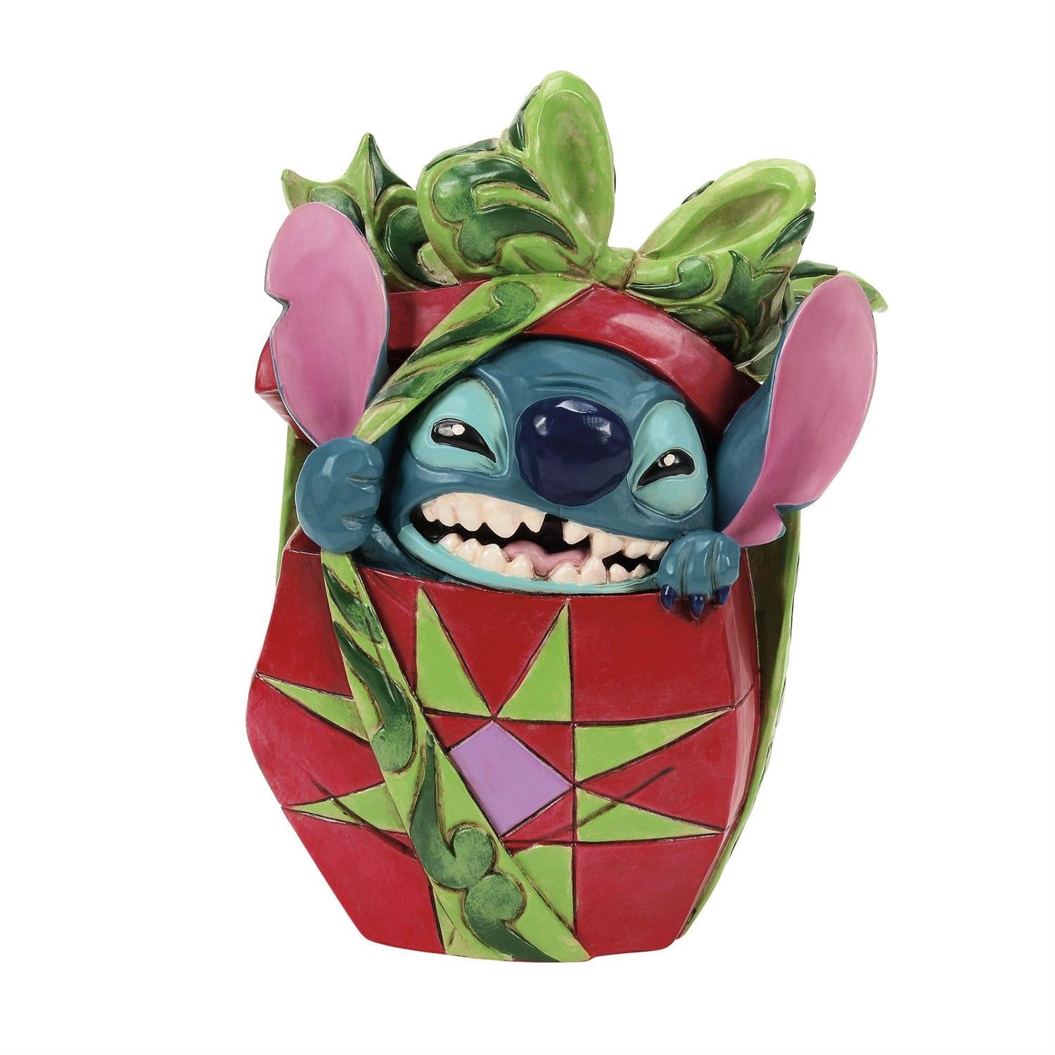 Disney Lilo & Stitch - Stitch "Holiday Mischief" Jim Shore